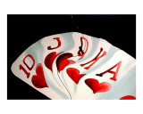 ROYAL FLUSH SWIRL POKER ART ARTS DECOR WPT WSOP LAS VEGAS CASINO HEARTS Lámina giclée por Teo Alfonso ROYAL FLUSH SWIRL POKER ART ARTS DECOR WPT WSOP LAS VEGAS CASINO HEARTS Lámina giclée por Teo Alfonso