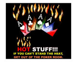 HOT STUFF POKER SIGN POKER DECOR ACES WPT WSOP POPULAR DESIGN LAS VEGAS CASINO Lámina giclée por Teo Alfonso HOT STUFF POKER SIGN POKER DECOR ACES WPT WSOP POPULAR DESIGN LAS VEGAS CASINO Lámina giclée por Teo Alfonso