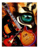 The Player - Guitar Giclee Print by Rhonda Watson