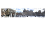 Washington Arch Panorama Print by Igor Maloratsky