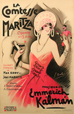 La Comtesse Maritza (c.1930) Samlertryk af Georges Dola