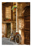 Bicycle at the Door ポスター - イゴール・マロラツキー