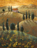 Tuscan Sunflowers I Poster av Marshall Banks Tuscan Sunflowers I Poster av Marshall Banks