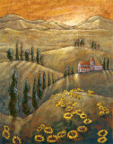 Tuscan Sunflowers II Posters av Marshall Banks Tuscan Sunflowers II Posters av Marshall Banks