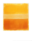 Jaune et or Posters par Mark Rothko