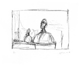 Buste, 1954 Collectable Print par Alberto Giacometti