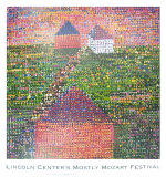 Houses, 2005 Serigraph by Jennifer Bartlett