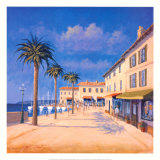 Seaside Promenade II Kunst von David Short