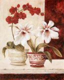 Red Orchids Affiches par Yuna 