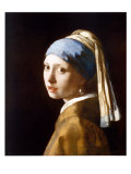 Girl with a Pearl Earring Plakater af Jan Vermeer Girl with a Pearl Earring Plakater af Jan Vermeer