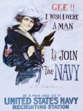 Gee!! I Wish I Were a Man, c.1918 Poster von Howard Chandler Christy