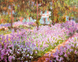 The Artist's Garden at Giverny, c.1900 Arte di Claude Monet The Artist's Garden at Giverny, c.1900 Arte di Claude Monet