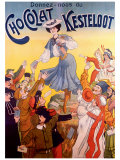 Chocolat Kesteloot reproduction procédé giclée par Charbonnier 