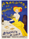 Amandines reproduction procédé giclée par Leonetto Cappiello
