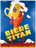 Biere Titan Giclee Print by G. Foure