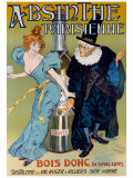 Absinthe Parisienne Giclee Print by Gelis-Didot & Maltese 