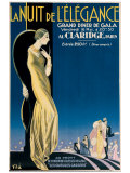La Nuit de l'Elegance reproduction procédé giclée par Emilio Vila