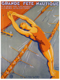 Grand Fete Nautique Giclee Print