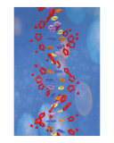 DNA Photographic Print by Lisa J Wable