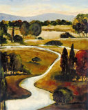 Winding Rivers Prints by Carmen Dolce
