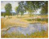 The Watering Hole Poster by John Molnar