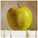 Green Apple Posters by Alex Du
