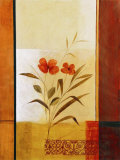 Two Red Flowers Poster by Fernando Leal