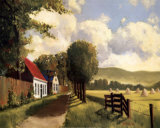Road before the Dunes Print by Pieter Molenaar