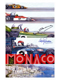 Monaco Grand Prix F1 Race, c.1973 Giclee Print