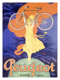 Peugeot Bicycle, Paris Reproduction procédé giclée
