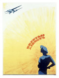 British Airways Sunburst Giclee Print