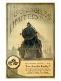 Union Pacific, Los Angeles Locomotive reproduction procédé giclée