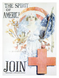 WWI, Spirit of America Impressão giclée por Howard Chandler Christy