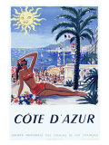 Cote d'Azur Giclee Print