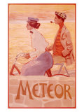 Meteor Works Bicycle Lámina giclée