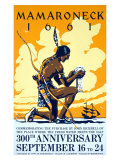 Mamaroneck Village Anniversary Giclee Print