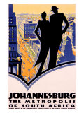 Johannesburg, South Africa Giclée-Druck