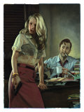 Detective Greg Pouring reproduction procédé giclée par Richie Fahey