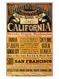 Union Central Pacific, California Giclee Print