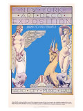 New York, Art Deco Exposition Giclee Print