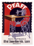 Pfaff German Sewing Machine Giclee Print