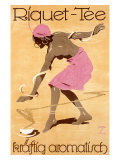 Riquet Tea Giclee Print by Ludwig Hohlwein