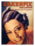 Josephine Baker, Bakerfix Giclee Print