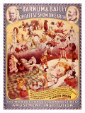 Barnum and Bailey, Circus Dream reproduction procédé giclée