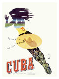 Travel to Cuba Poster Lámina giclée Travel to Cuba Poster Lámina giclée