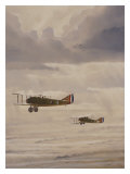 WWI, Rikenbacker Spad Wingman Giclée-Druck von Bill Northup