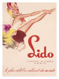 Lido Cabaret du Monde Giclée-Druck