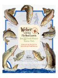 Weber Fly Rod Fishing Lures Giclee Print
