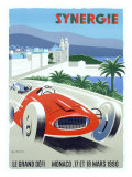 Synergie Monaco Grand Prix, c.1990 Giclee Print