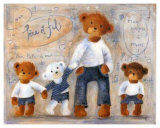 Pere et Fils Affiches par Joëlle Wolff